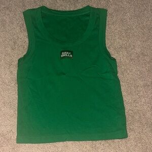 Daily drills logo tank top